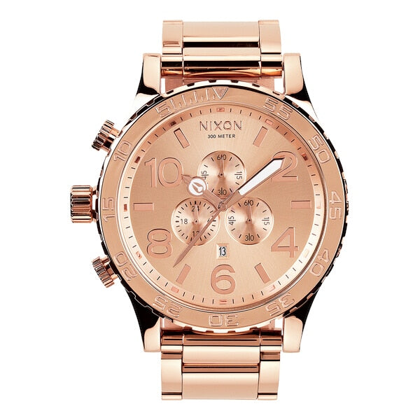Nixon 51-30 All Rose Gold Men's Watch