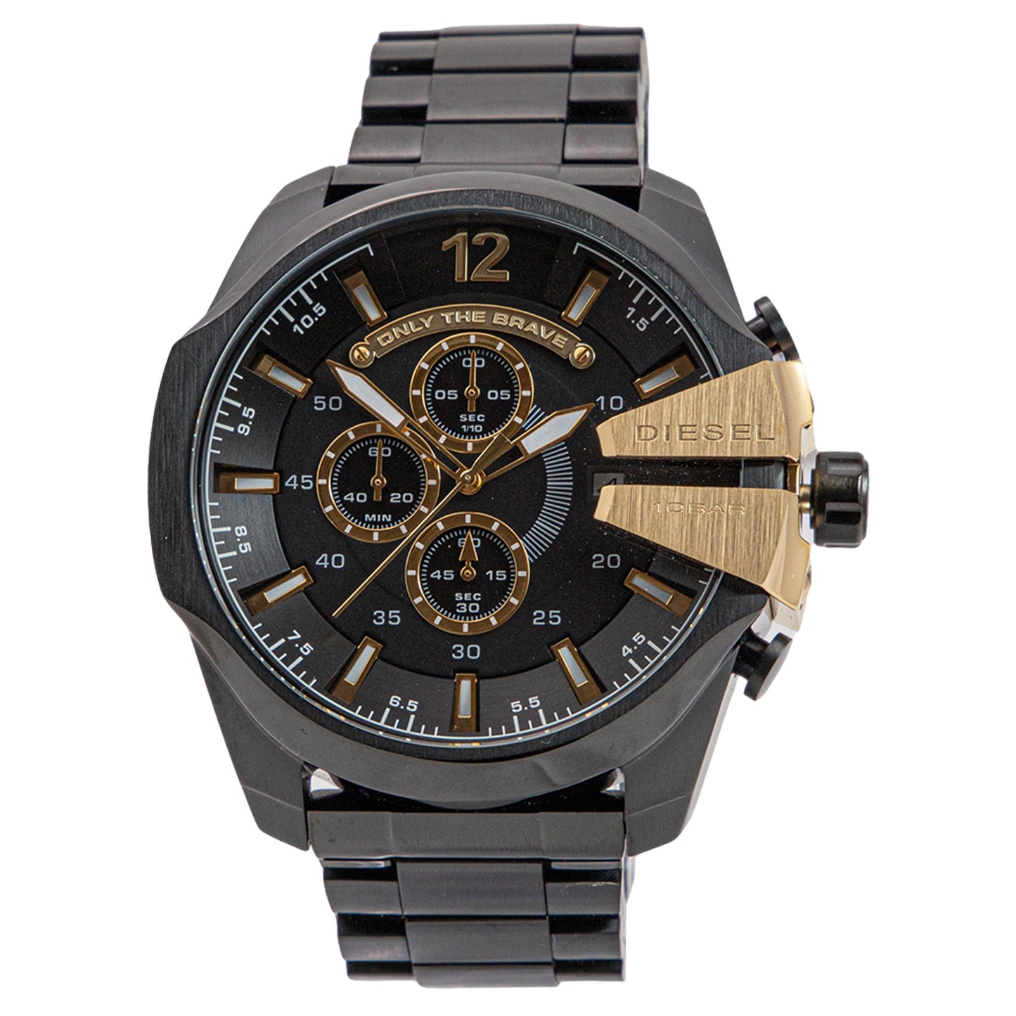 Diesel Mega Chief Stainless Steel Men's Watch