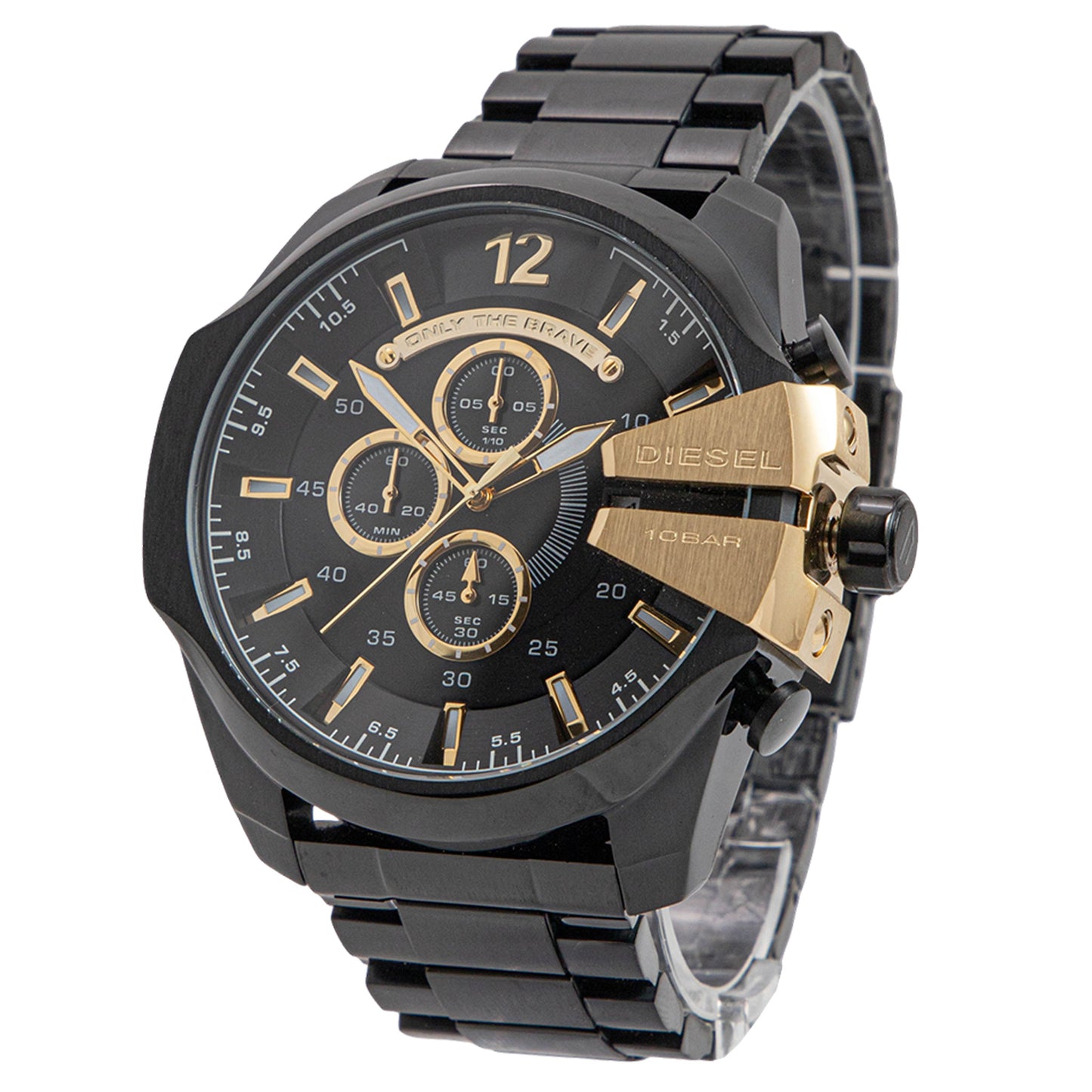 Diesel Mega Chief Stainless Steel Men's Watch