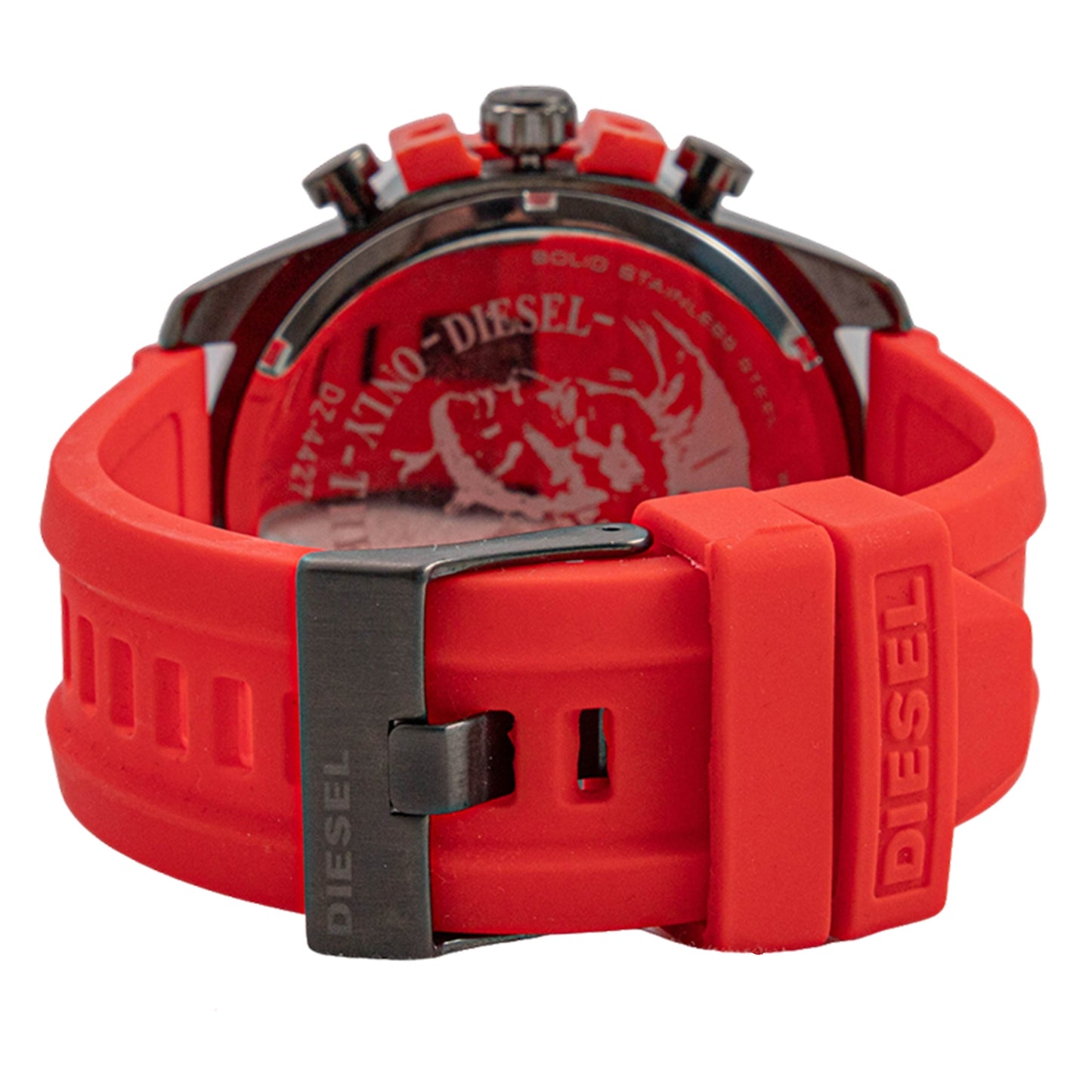 Diesel Mega Chief Watch with Silicon Strap Men's Watch