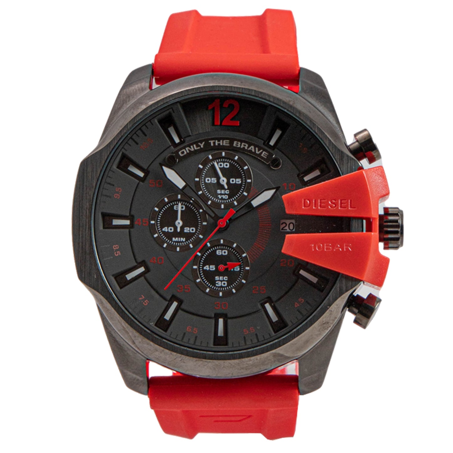 Diesel Mega Chief Watch with Silicon Strap Men's Watch