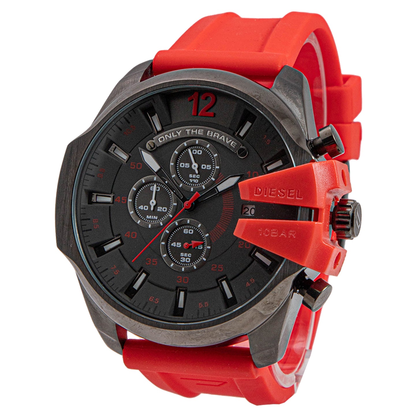 Diesel Mega Chief Watch with Silicon Strap Men's Watch
