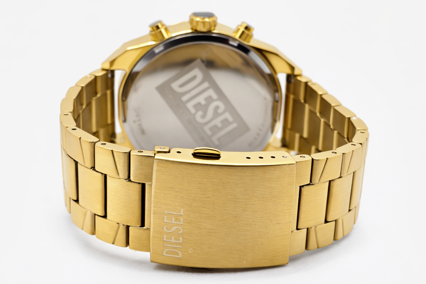 Diesel Spiked Gold-Tone Stainless Steel Men's Watch