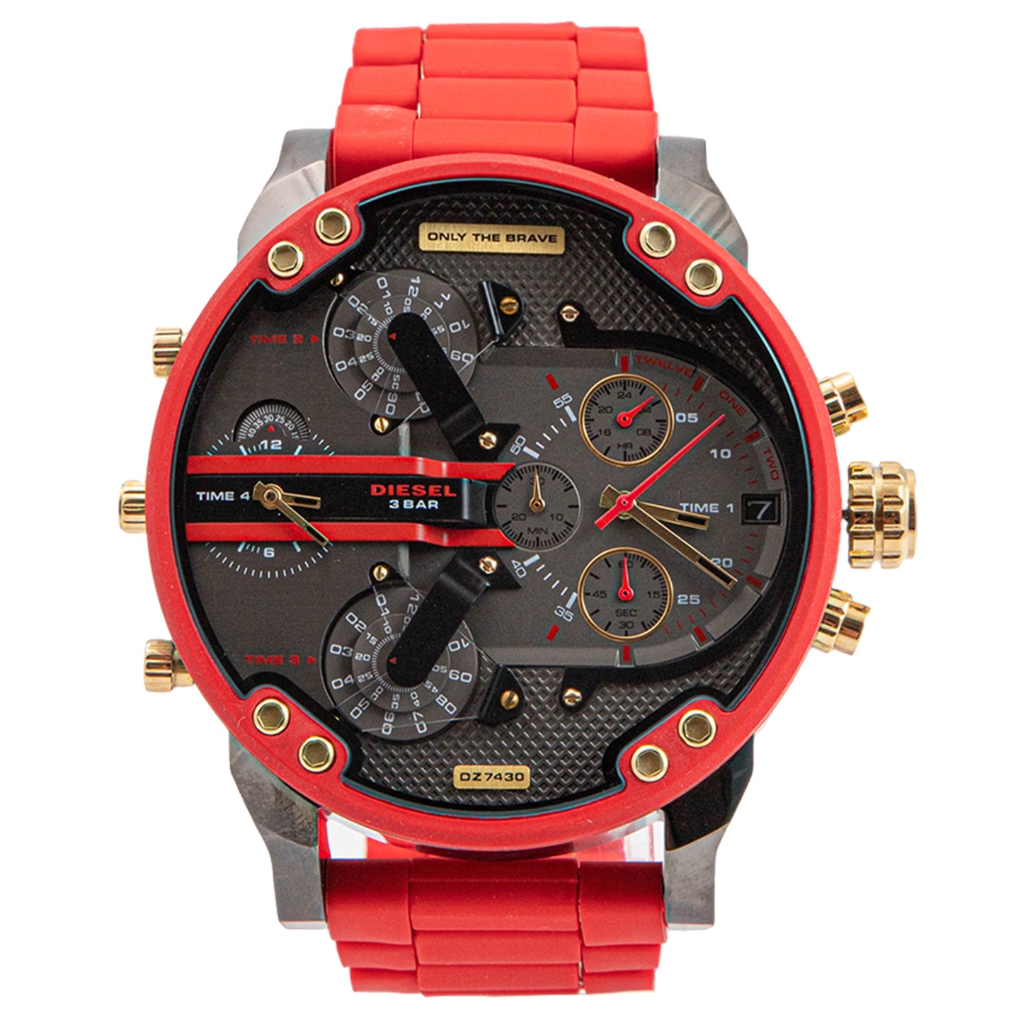 Diesel Mr Daddy 2.0 Red Men's Watch