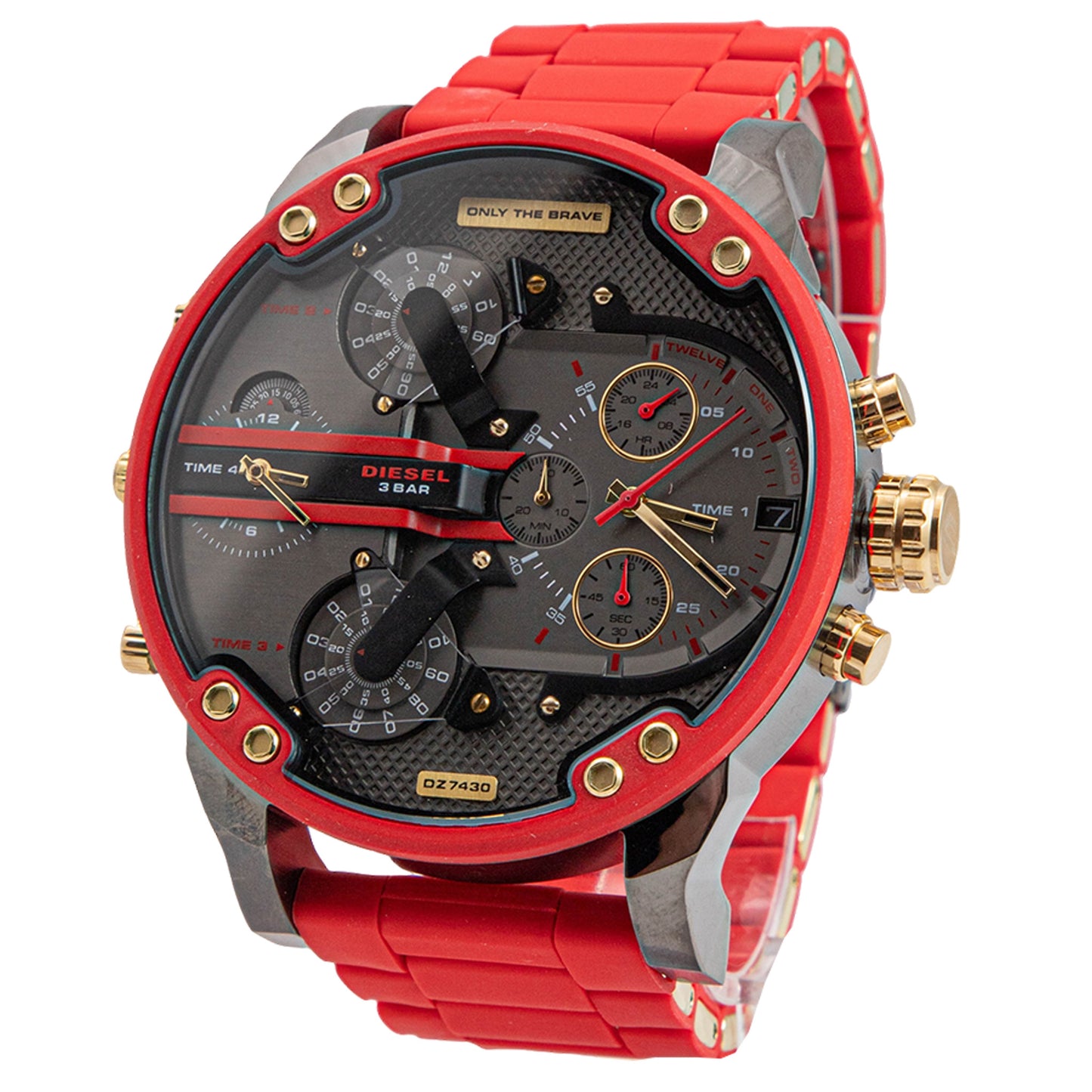Diesel Mr Daddy 2.0 Red Men's Watch