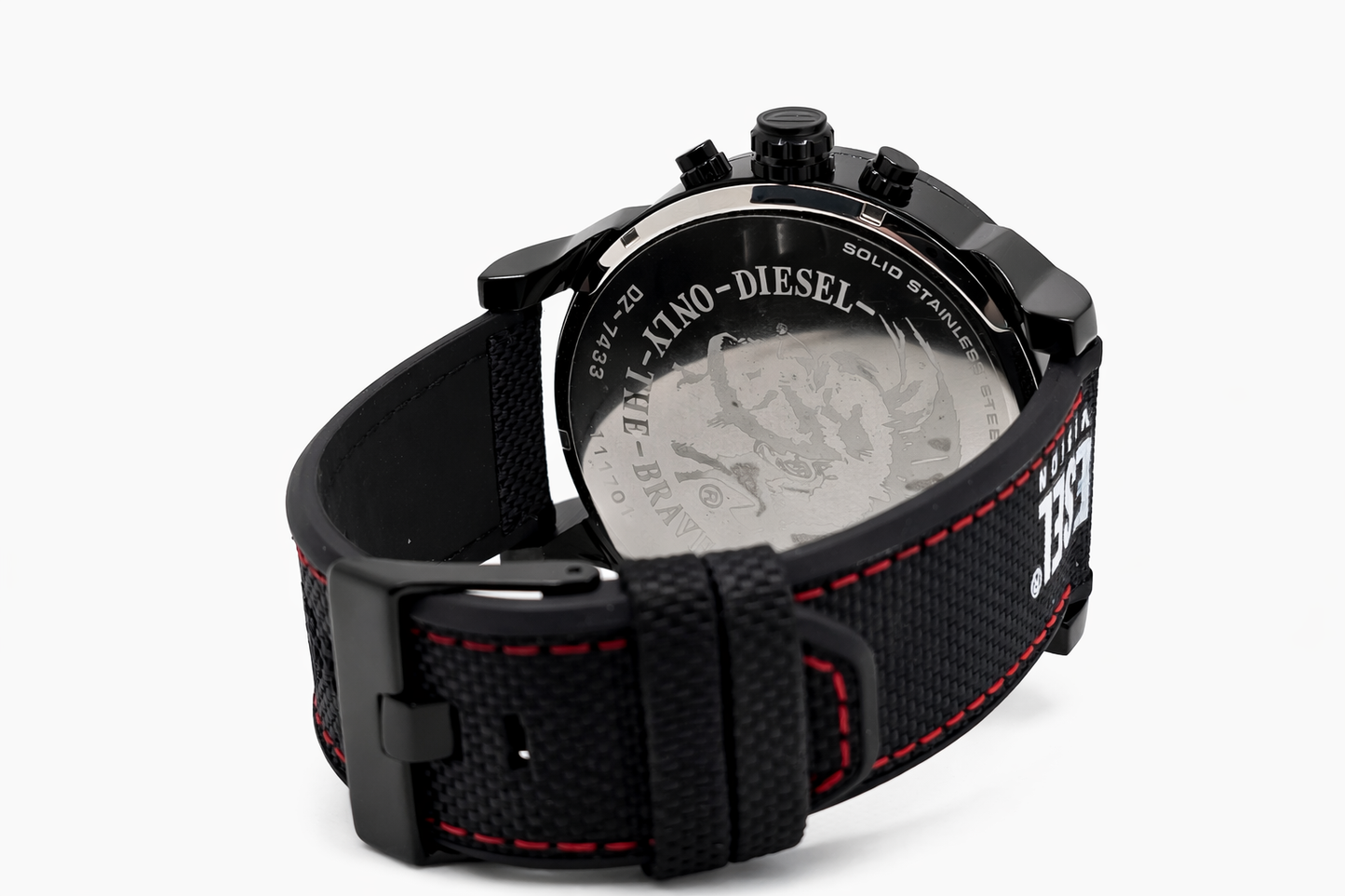 Diesel Mr. Daddy 2.0 Nylon Strap Men's Watch