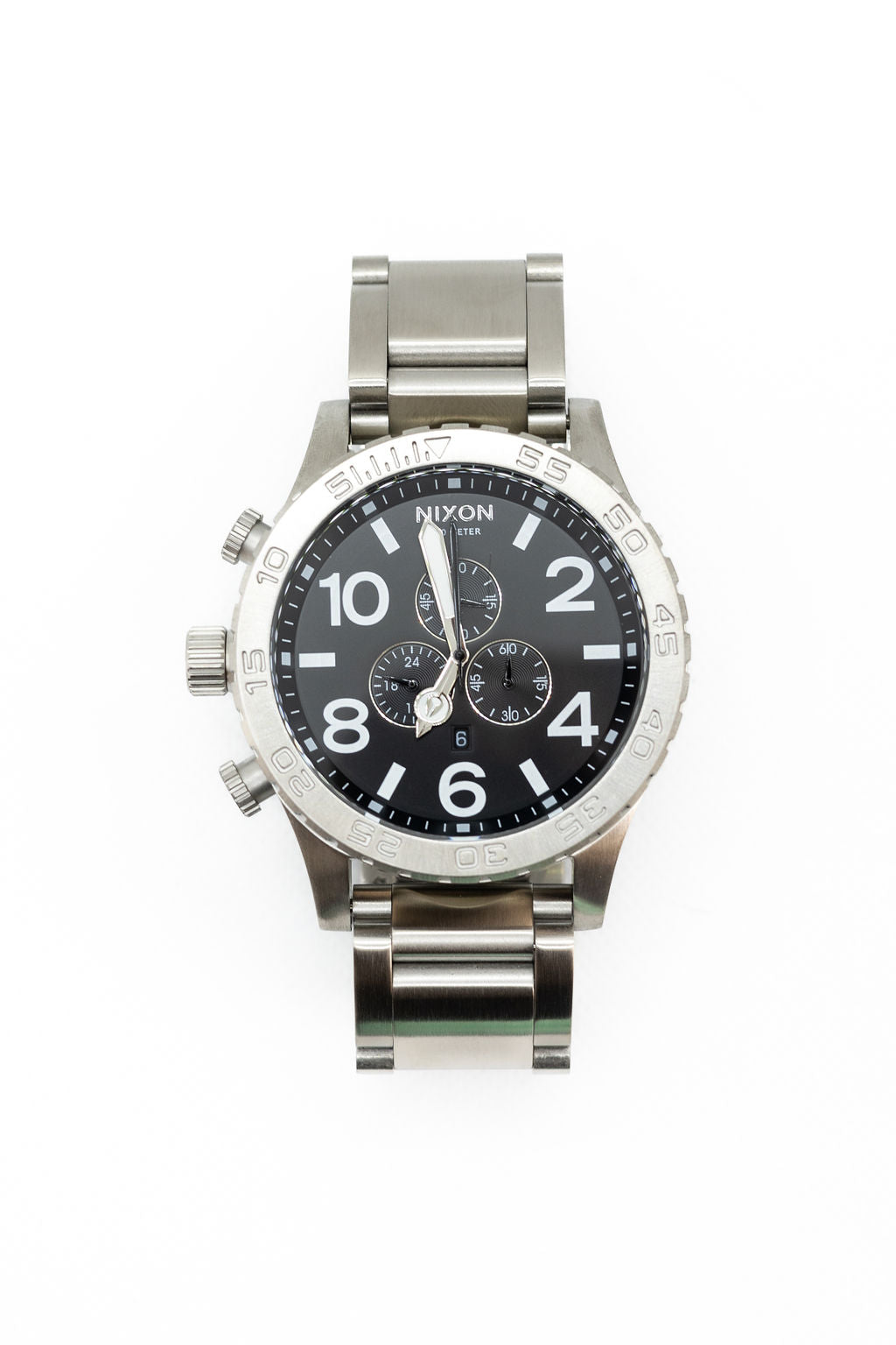 Nixon 51-30 Black/Silver Men's Watch