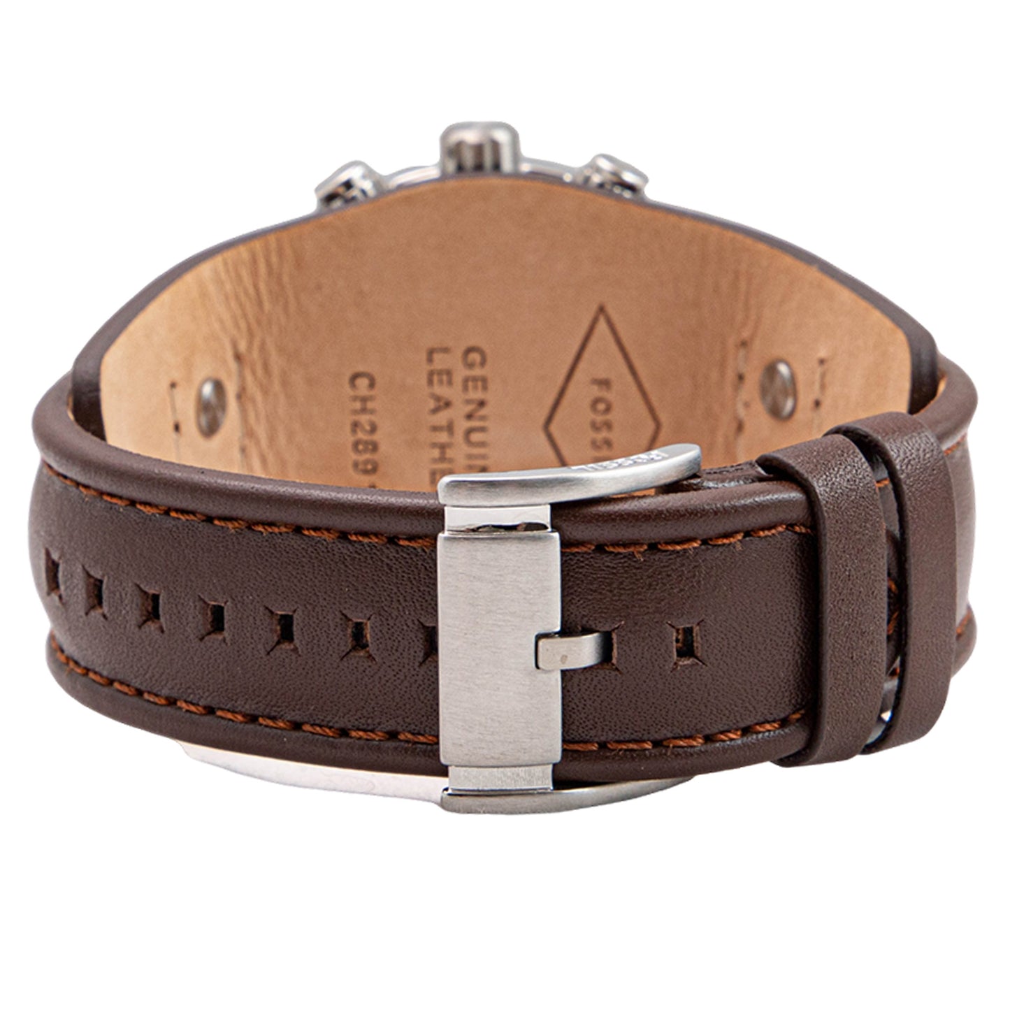 Fossil Coachman Brown Leather Men's Watch