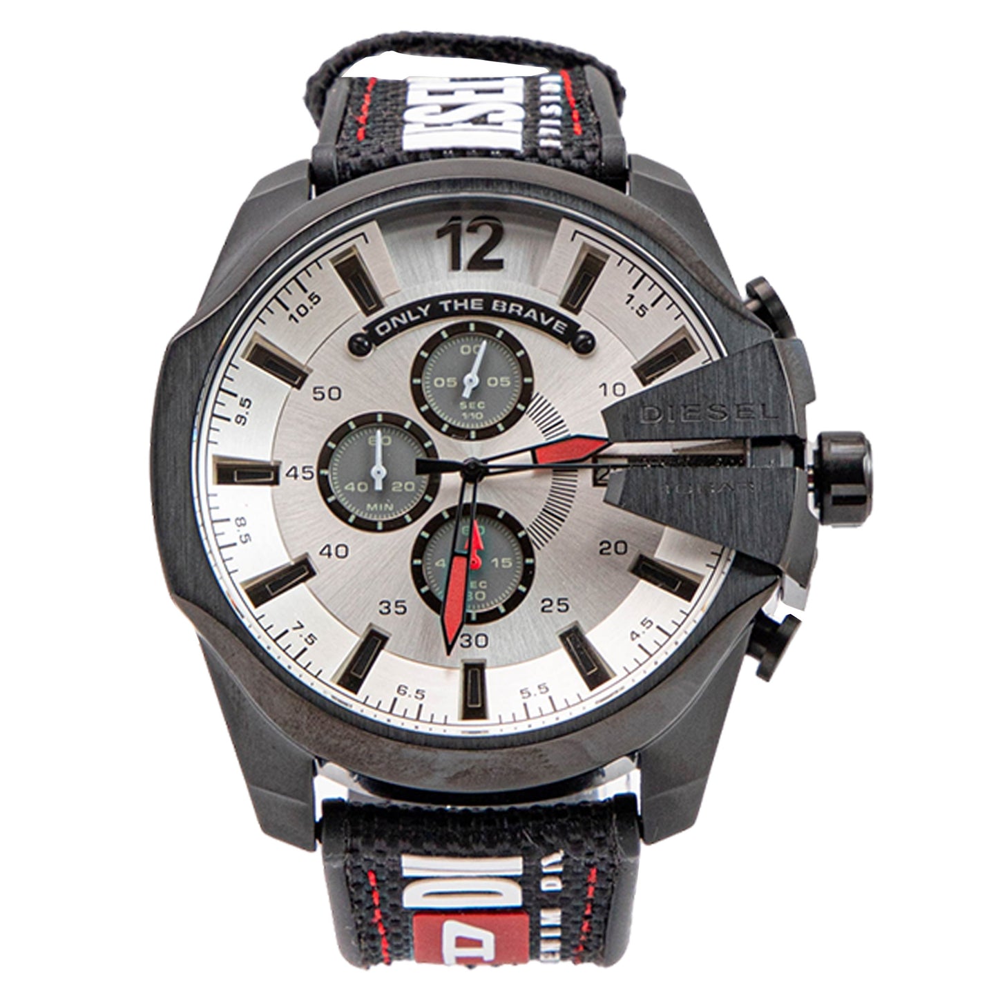 Diesel Mega Chief Black Nylon Men's Watch