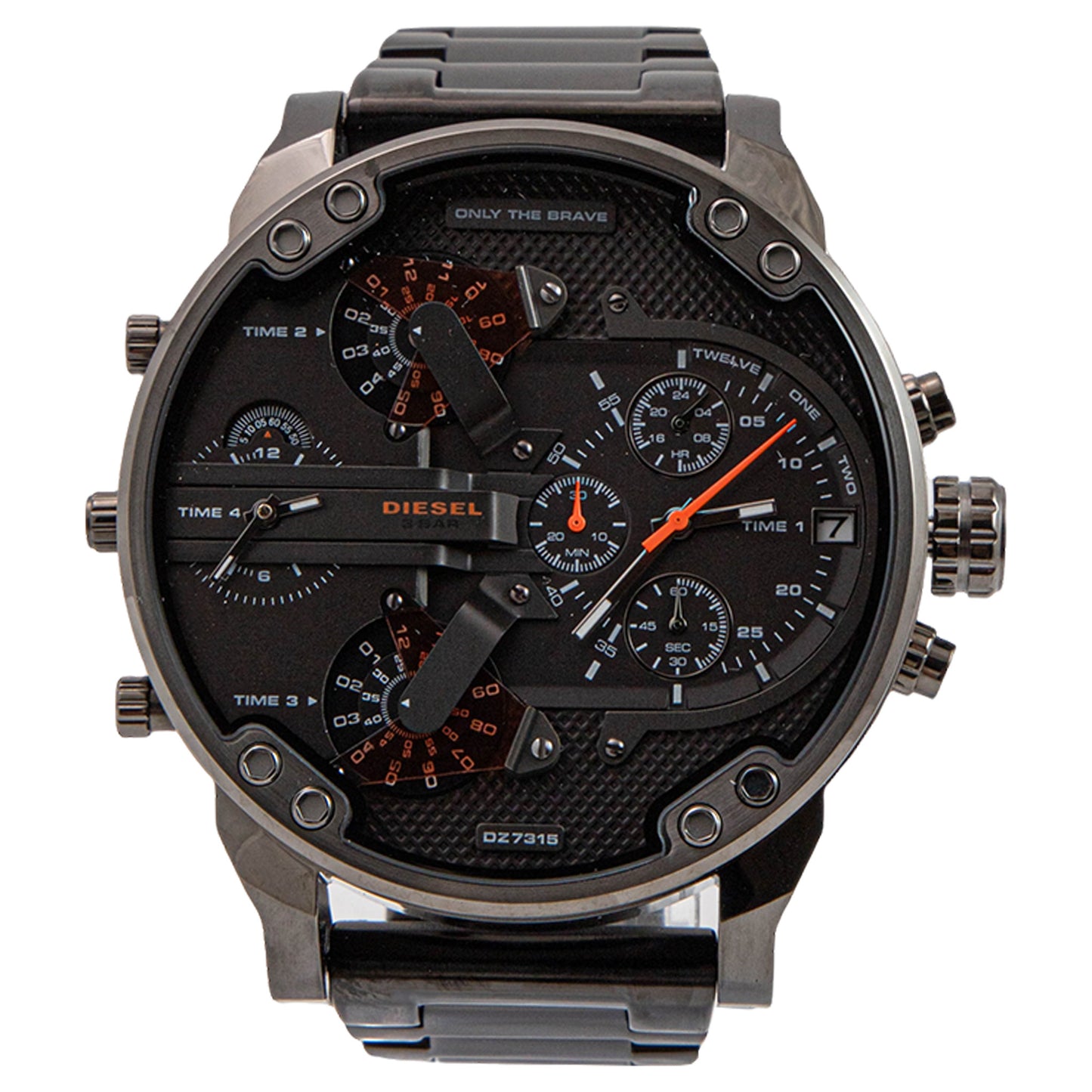 Diesel Mr.Daddy 2.0 Gunmetal Stainless Steel Men's Watch