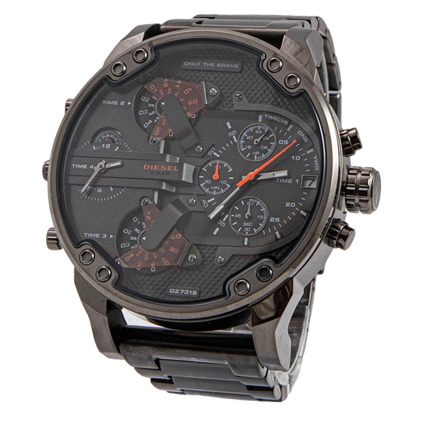 Diesel Mr.Daddy 2.0 Gunmetal Stainless Steel Men's Watch