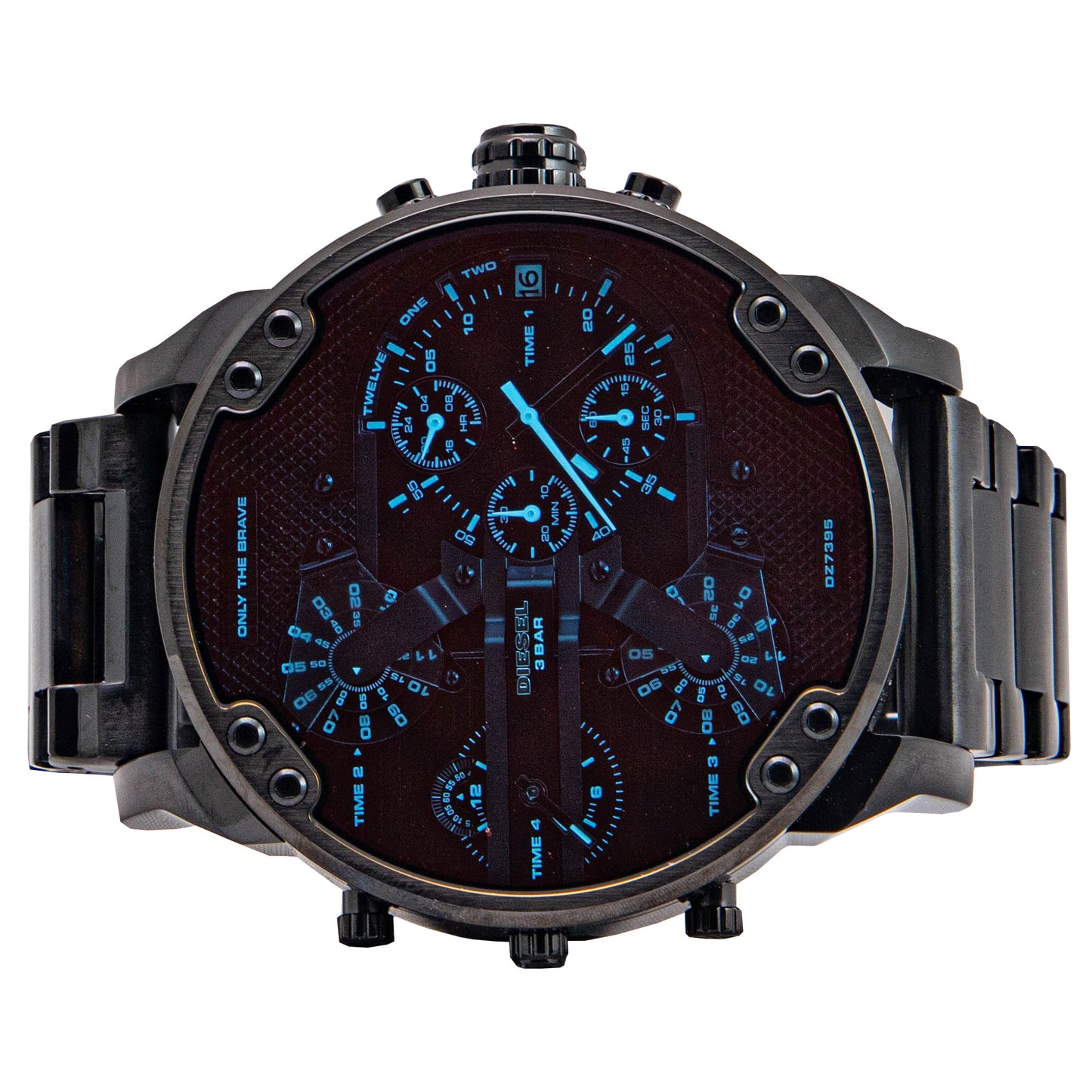 Diesel Mr. Daddy 2.0 Chronograph Black Stainless Steel Men's Watch