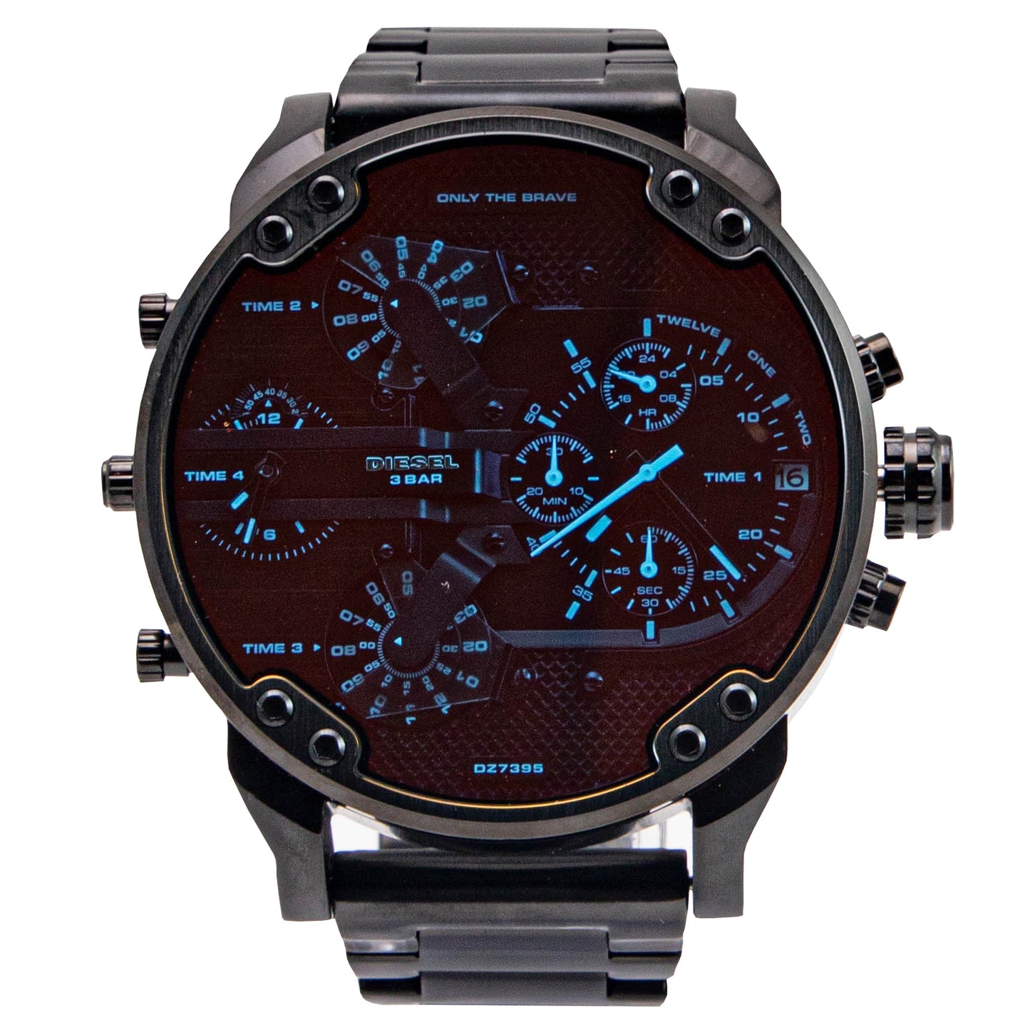 Diesel Mr. Daddy 2.0 Chronograph Black Stainless Steel Men's Watch