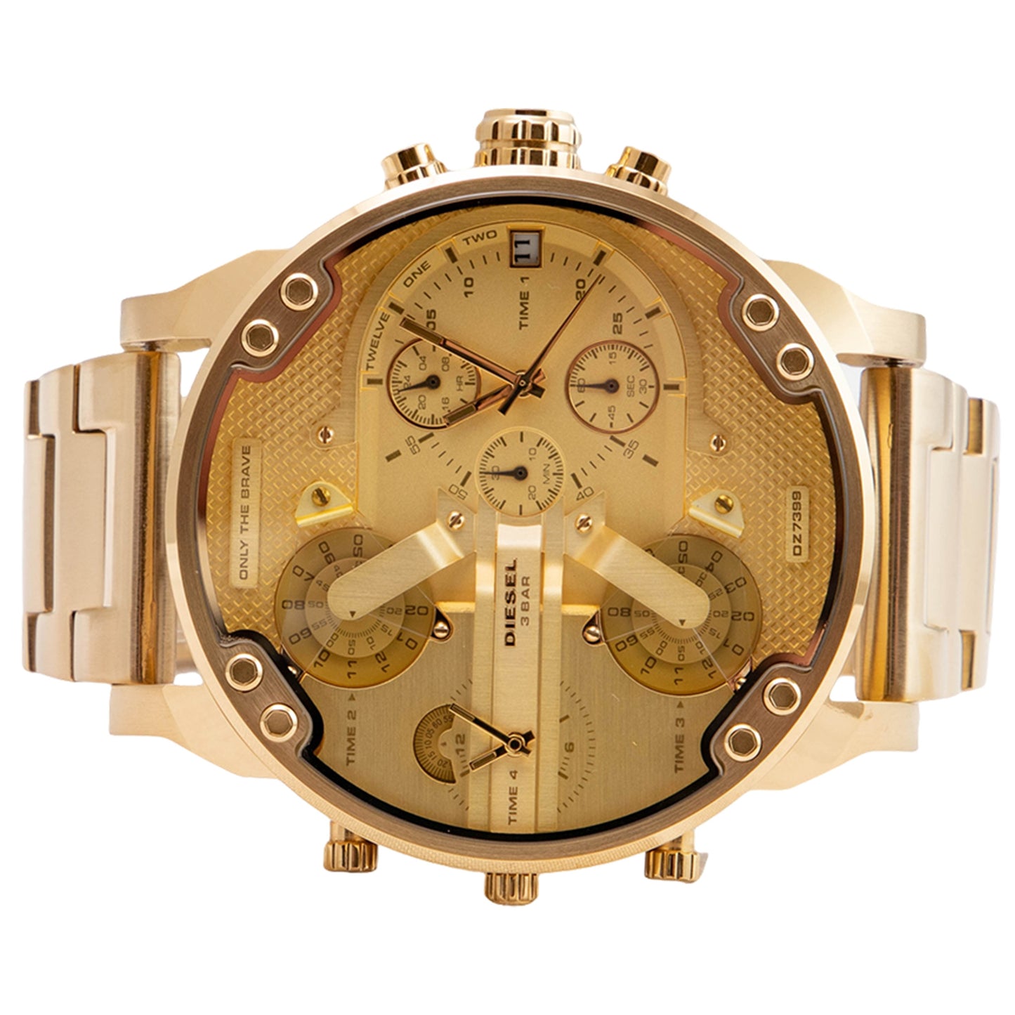 Diesel Mr Daddy 2.0 Gold Men's Watch