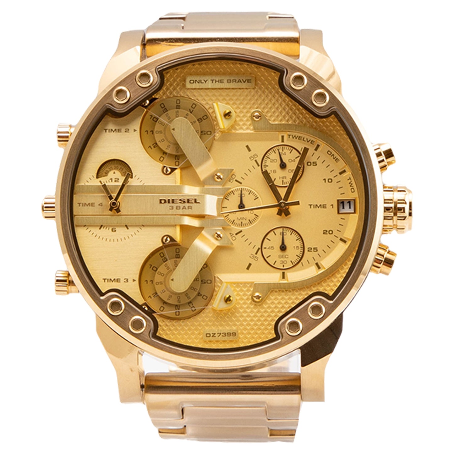 Diesel Mr Daddy 2.0 Gold Men's Watch