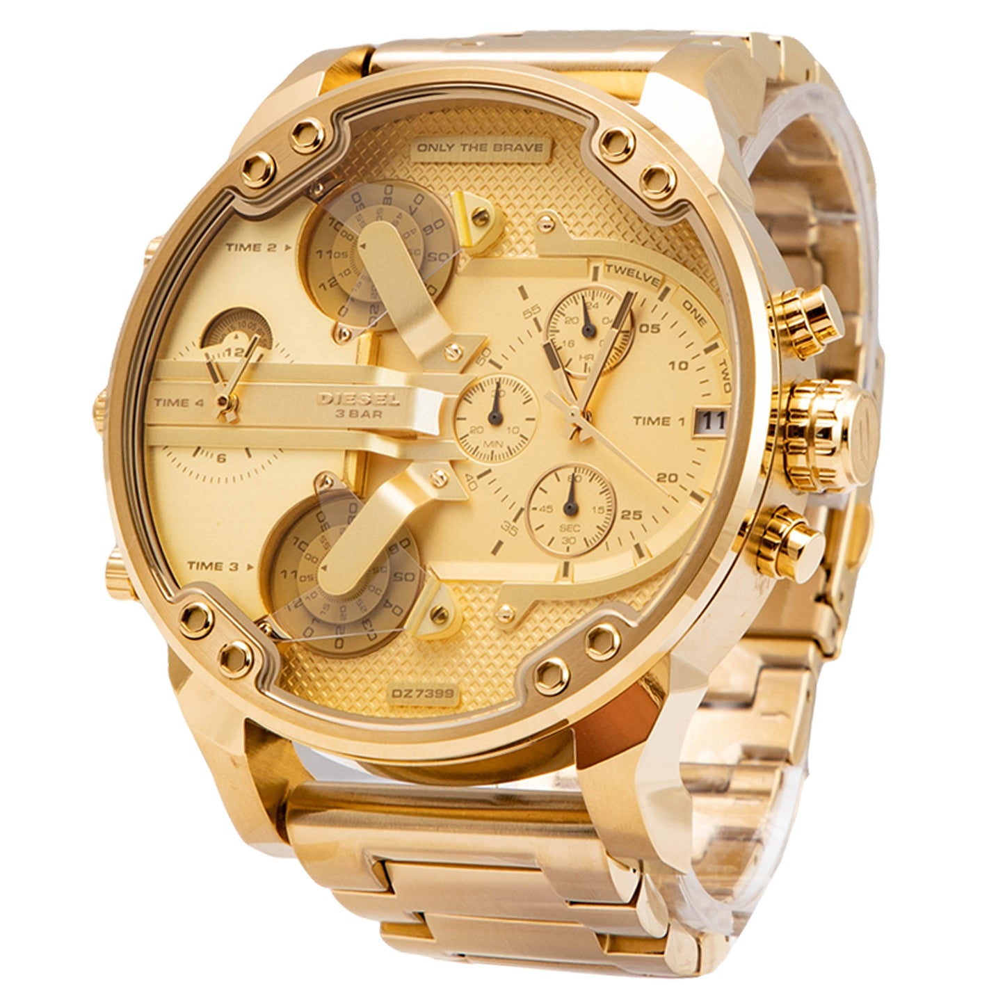 Diesel Mr Daddy 2.0 Gold Men's Watch