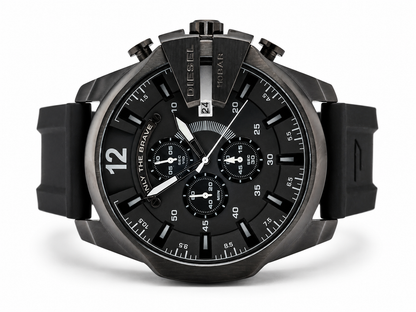 Diesel Mega Chief Black Watch  Men's Watch (Parallel import)