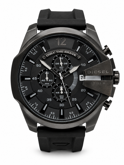 Diesel Mega Chief Black Watch  Men's Watch (Parallel import)