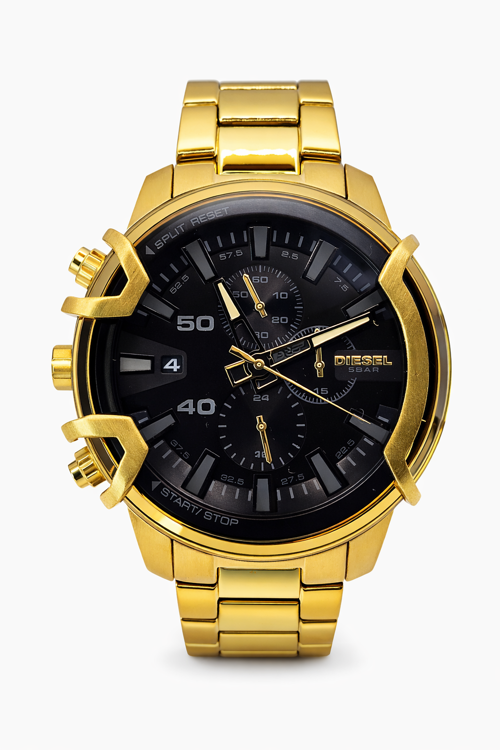 Diesel Griffed Gold Men's Watch (Parallel import)