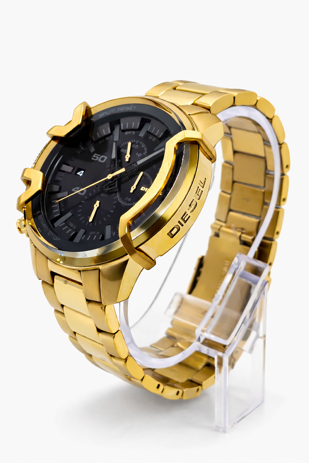 Diesel Griffed Gold Men's Watch (Parallel import)