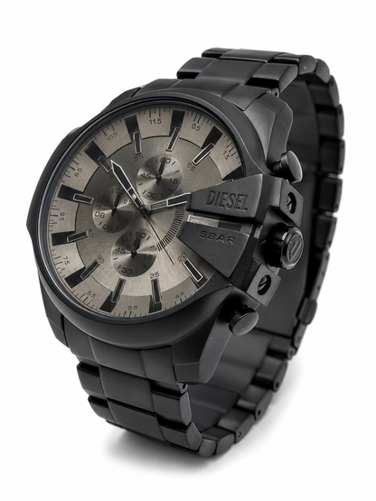 Diesel Mega Chief Slim Gunmetal  Men's Watch (Parallel import)