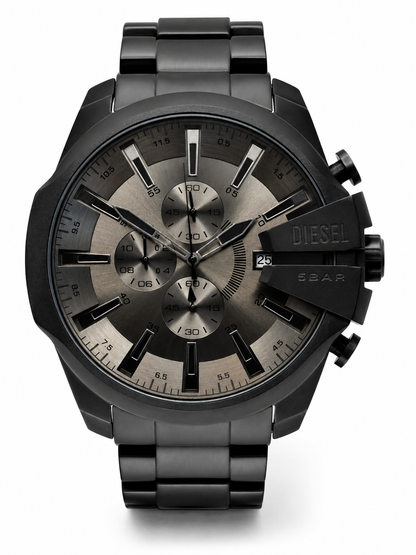 Diesel Mega Chief Slim Gunmetal  Men's Watch (Parallel import)