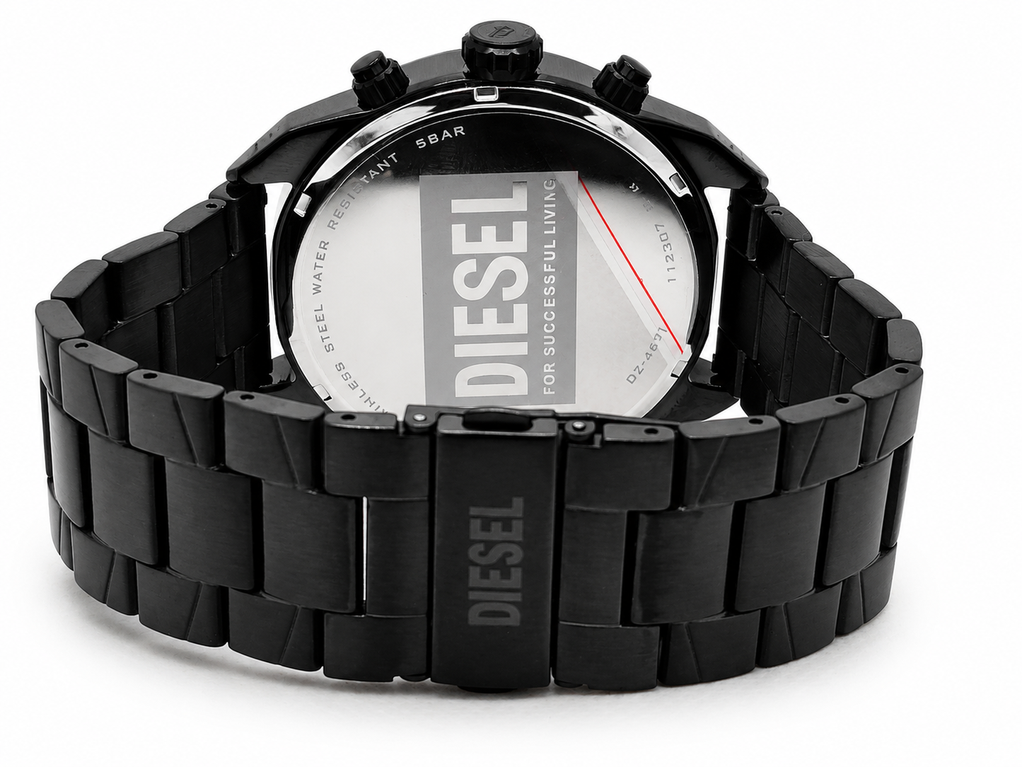 Diesel Spiked with brown dial Stainless Steel Men's Watch