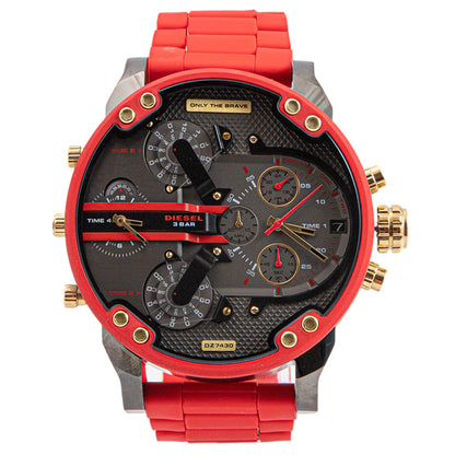Diesel Mr Daddy 2.0 Red Men's Watch