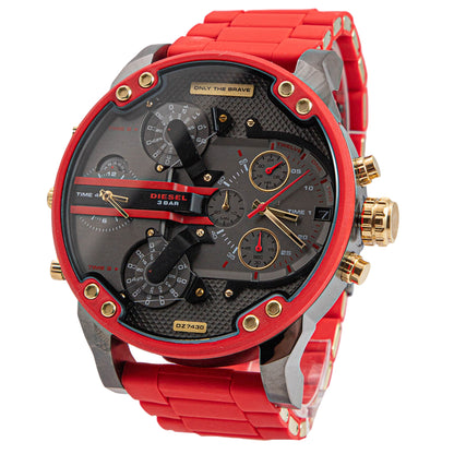 Diesel Mr Daddy 2.0 Red Men's Watch