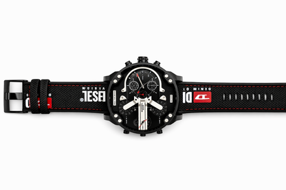Diesel Mr. Daddy 2.0 Nylon Strap Men's Watch