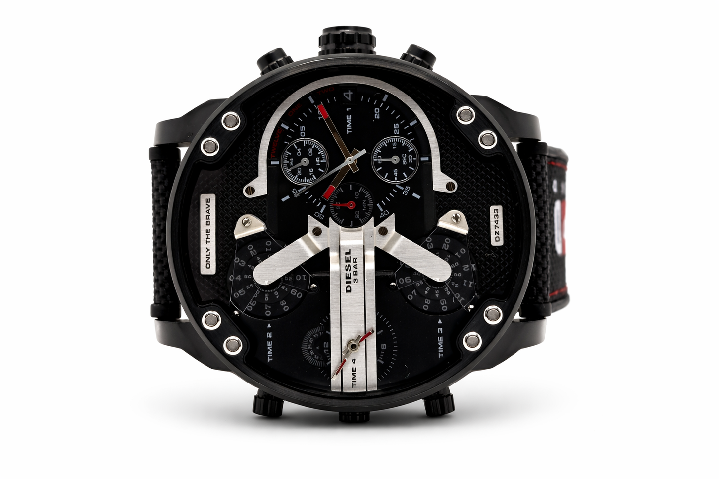 Diesel Mr. Daddy 2.0 Nylon Strap Men's Watch