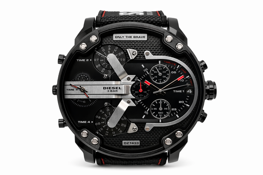 Diesel Mr. Daddy 2.0 Nylon Strap Men's Watch