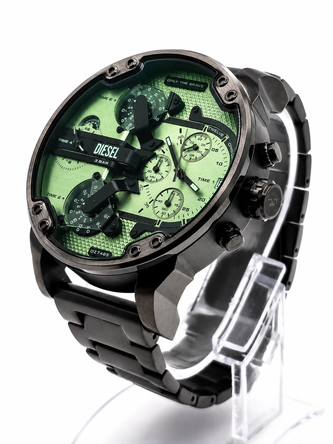 Diesel Mr. Daddy 2.0 Green Stainless Steel Men's Watch (Parallel import)