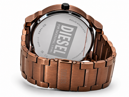 Diesel Mr. Daddy Slim Brown Men's Watch (Parallel import)