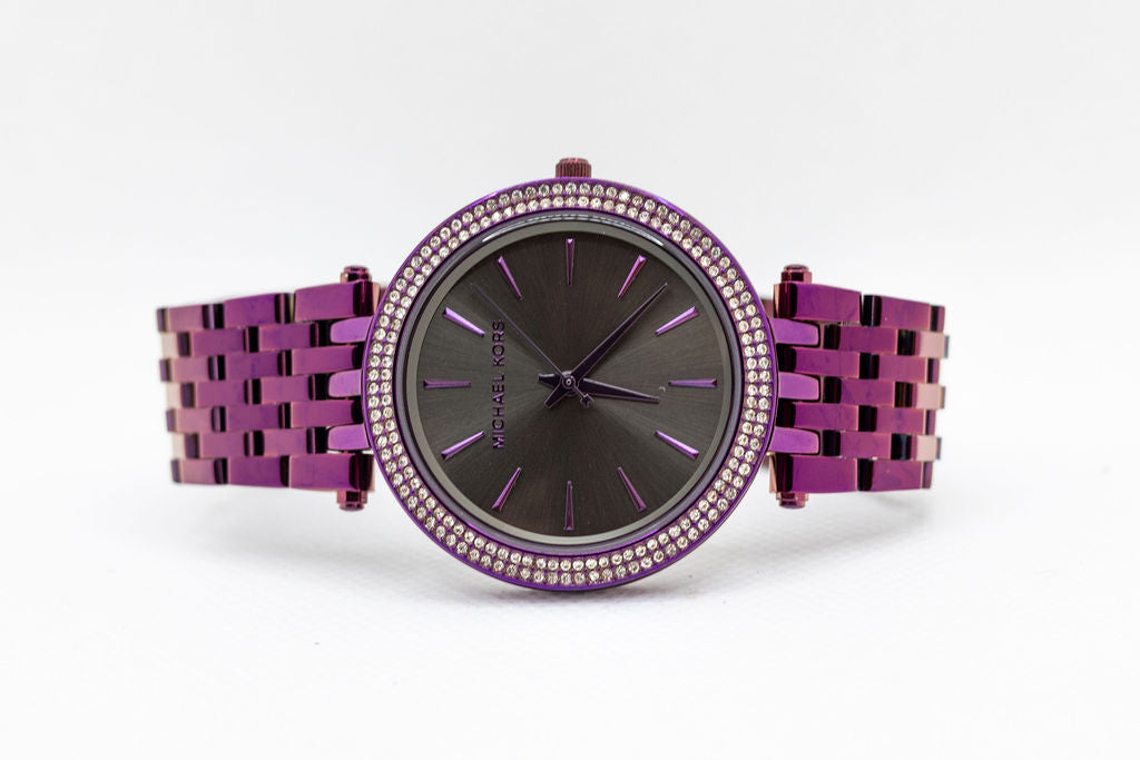 Michael Kors Darci Plum Women`s Watch