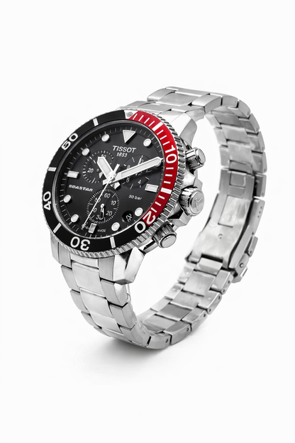 Tissot Seastar Black Men's Watch
