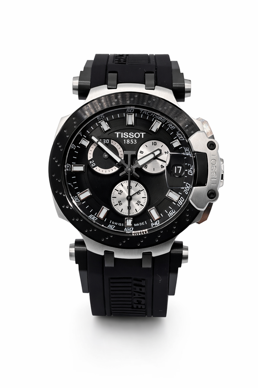 Tissot T-Race Chronograph Men's Watch  (Black Starp)