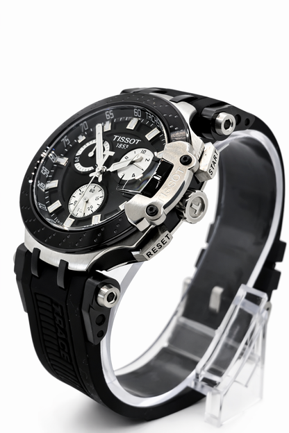 Tissot T-Race Chronograph Men's Watch  (Black Starp)