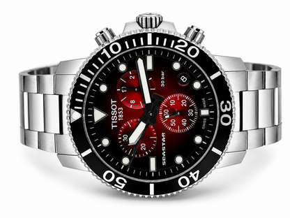 Tissot Seastar 1000 Red Men's Watch