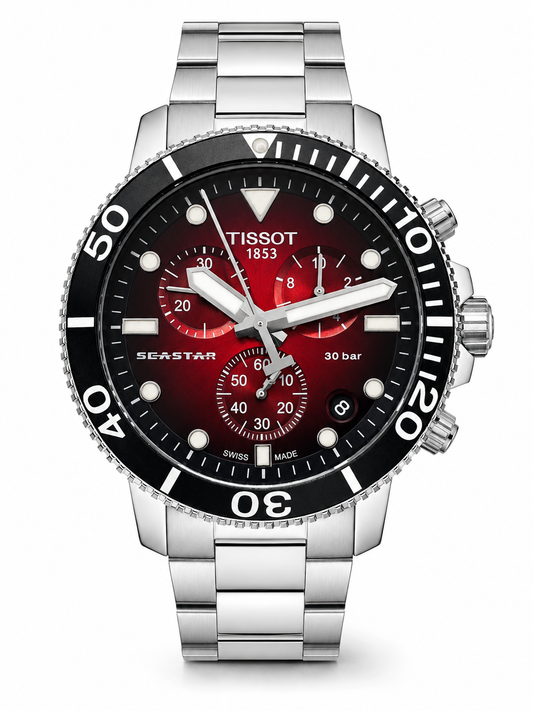 Tissot Seastar 1000 Red Men's Watch