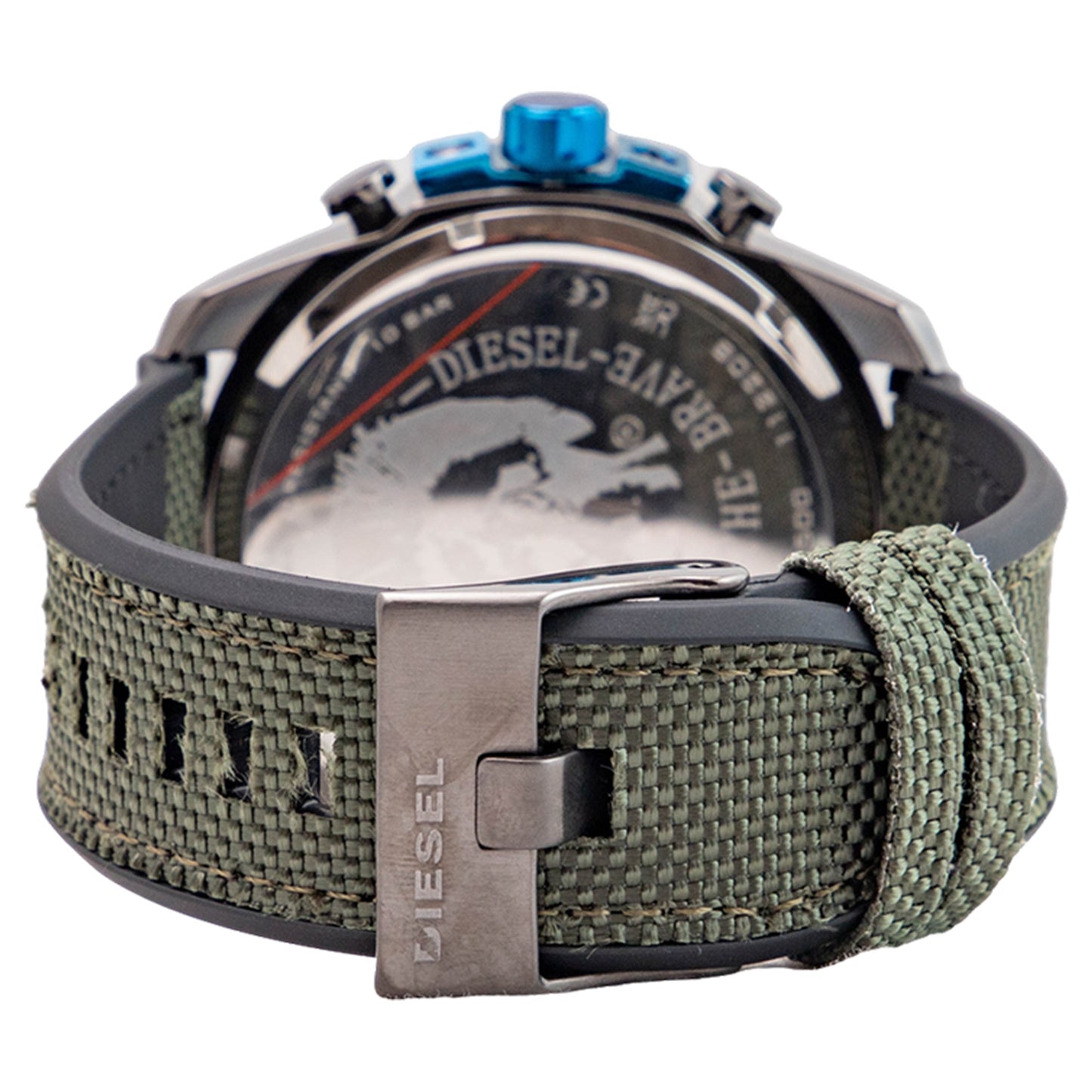 Diesel Mega Chief Gunmetal Round Mixed Men's Watch