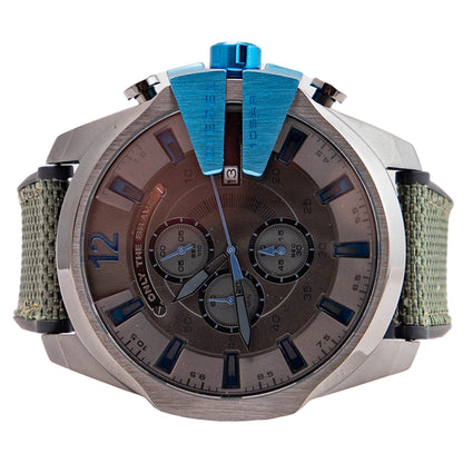 Diesel Mega Chief Gunmetal Round Mixed Men's Watch