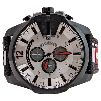 Diesel Mega Chief Black Nylon Men's Watch