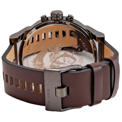Diesel Mr. Daddy 2.0 Brown Leather Men's Watch