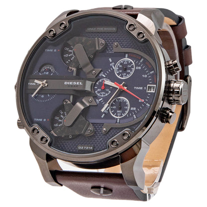 Diesel Mr. Daddy 2.0 Brown Leather Men's Watch