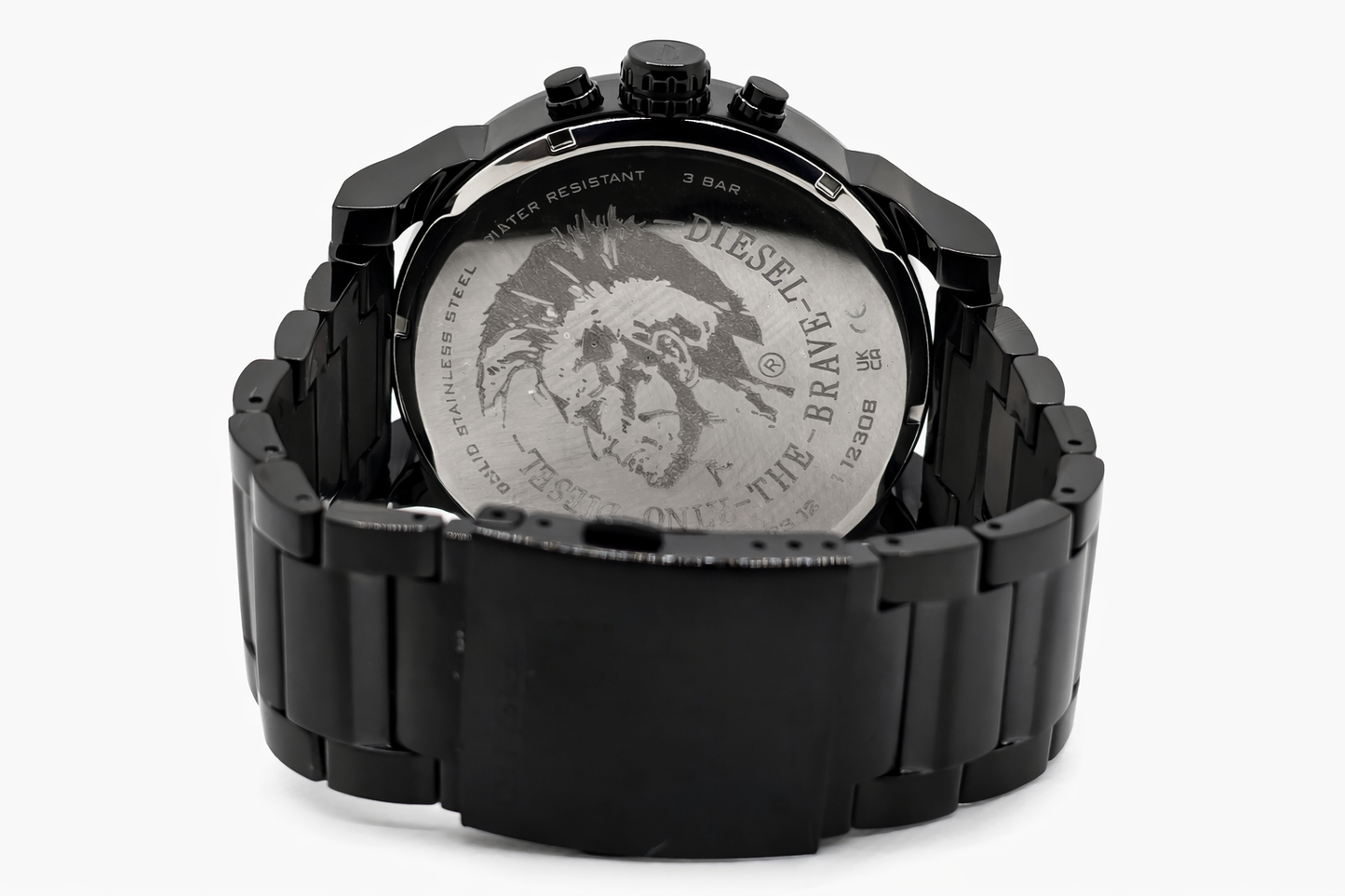 Diesel Mr.Daddy 2.0 Black Stainless Steel Men's Watch