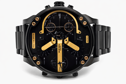 Diesel Mr.Daddy 2.0 Black Stainless Steel Men's Watch